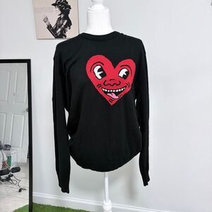 Keith-haring Men's Black Jumper